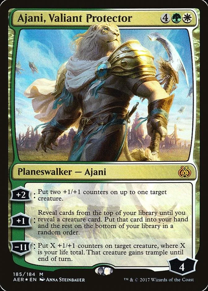Ajani, Valiant Protector [AER]