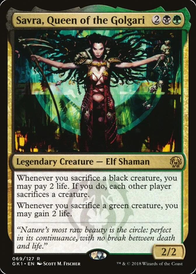 Savra, Queen of the Golgari [GK1]