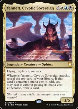 mtg sphinx commander deck Magic: The Gathering - Enigma (The beginning phase includes the untap MTG Unesh, Criosphinx Sovereign