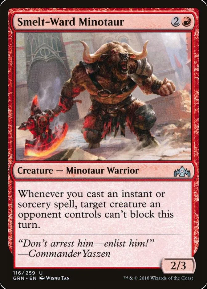 Smelt-Ward Minotaur [GRN]