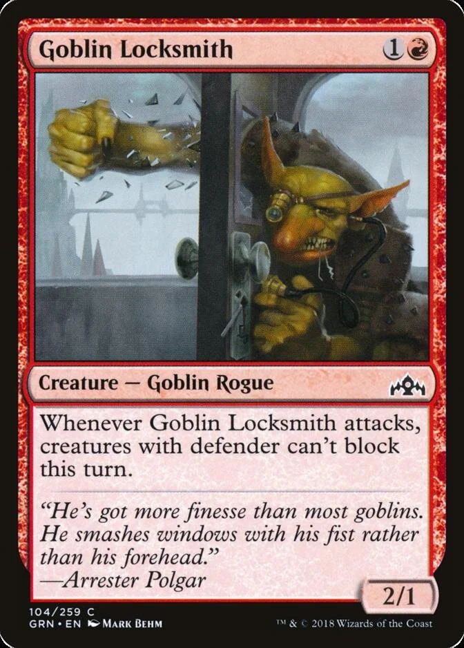 Goblin Locksmith [GRN]