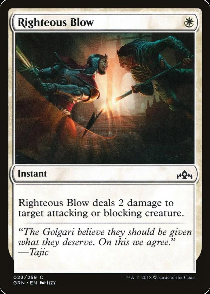 Righteous Blow [GRN]