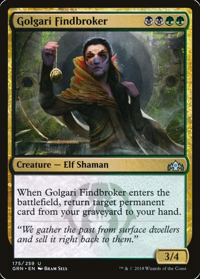Golgari Findbroker [GRN]