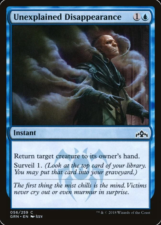 Unexplained Disappearance [GRN] (F)