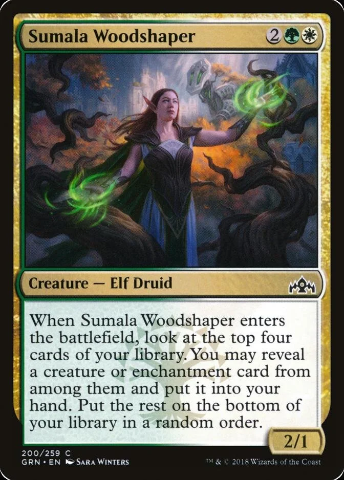 Sumala Woodshaper [GRN] (F)