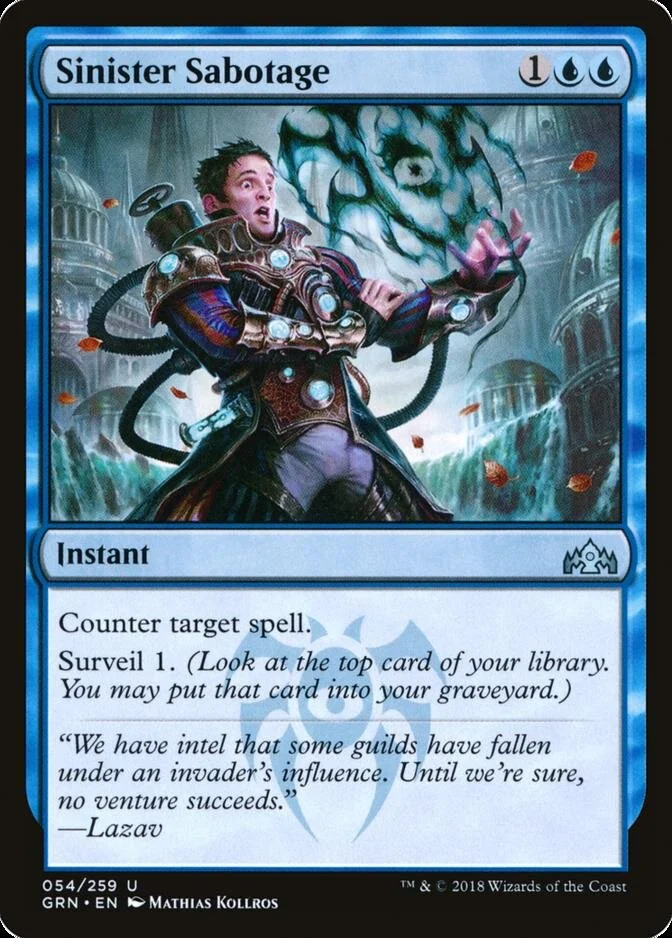 Sinister Sabotage [GRN] (F)