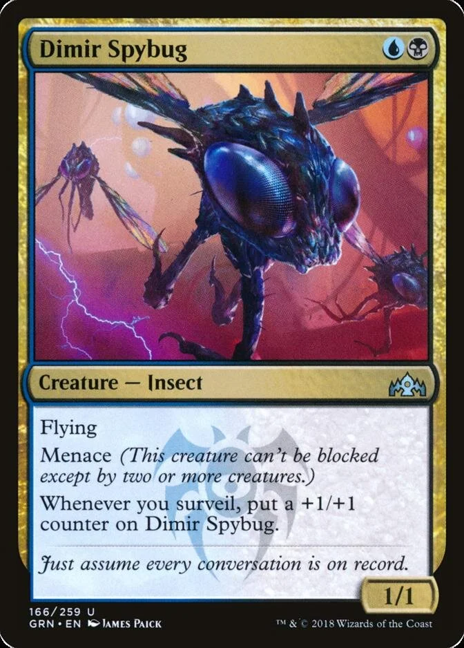 Dimir Spybug [GRN] (F)