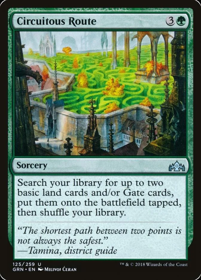 Circuitous Route [GRN] (F)