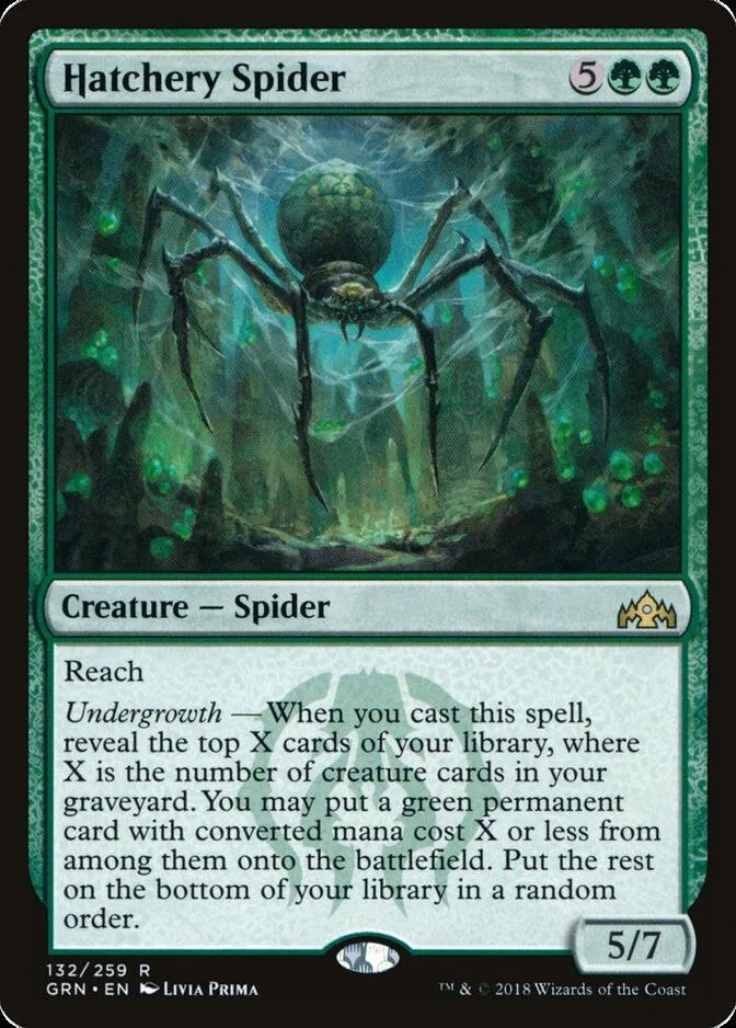 Hatchery Spider [GRN] (F)