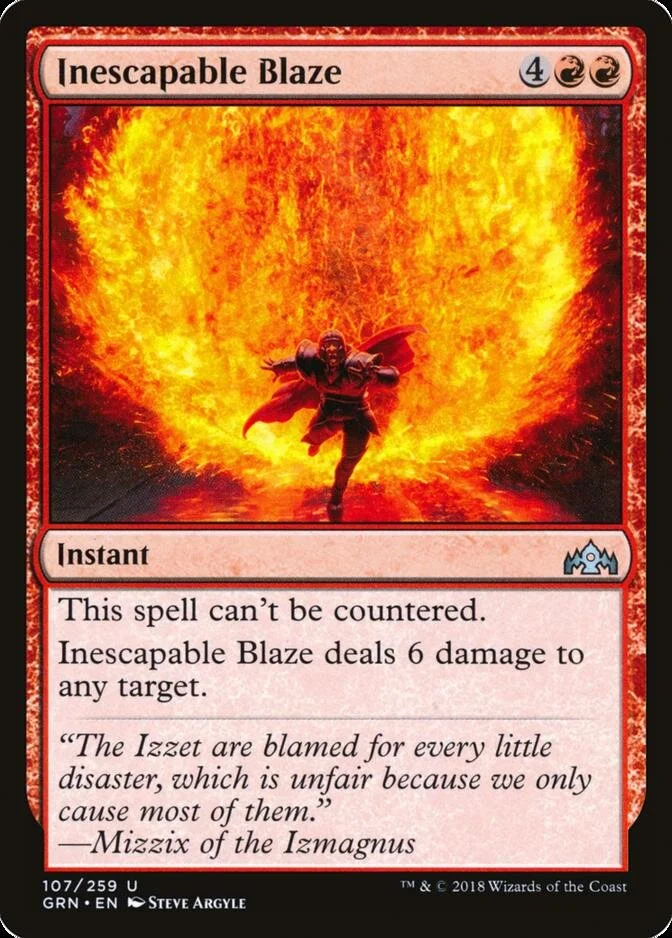 Inescapable Blaze [GRN] (F)