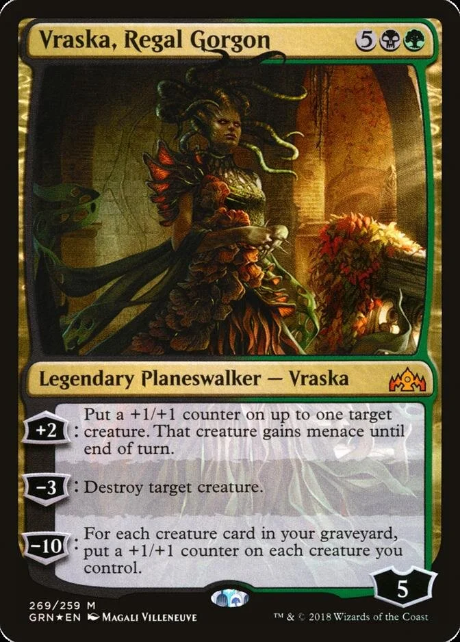 Vraska, Regal Gorgon [GRN] (F)
