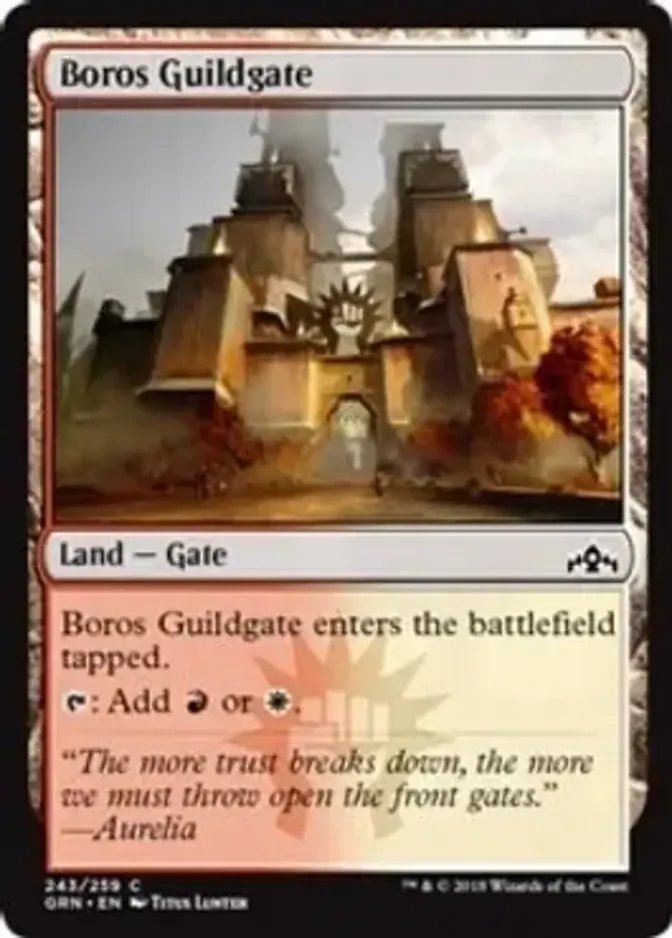 Boros Guildgate <243> [GRN] (F)