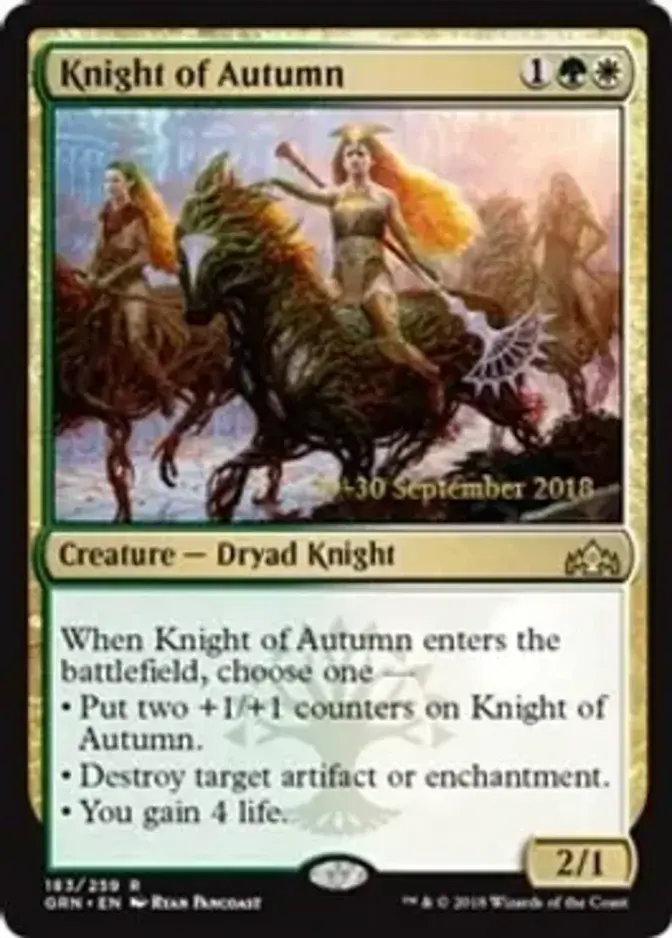 Knight of Autumn [PRM-PRE] (F)