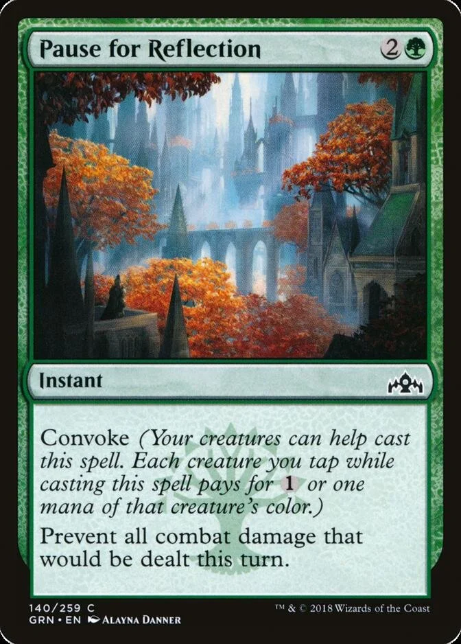 Pause for Reflection [GRN] (F)