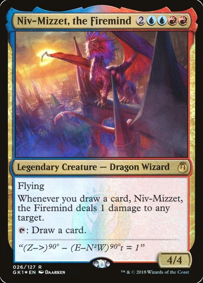 Niv-Mizzet, the Firemind [GK1] (F)