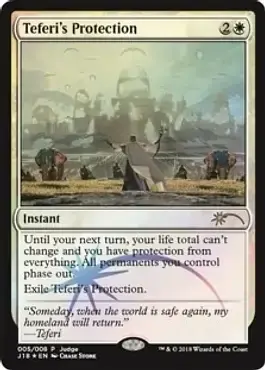 テフェリーの防御/Teferi's Protection 英語一枚 Teferi's Protection | Double Masters 2022 - French | Star City Games