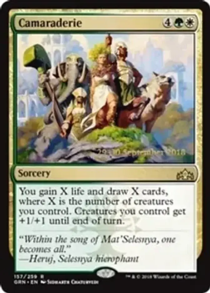 Camaraderie [PRM-PRE] (F)