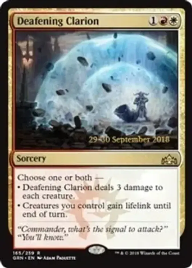Deafening Clarion [PRM-PRE] (F)