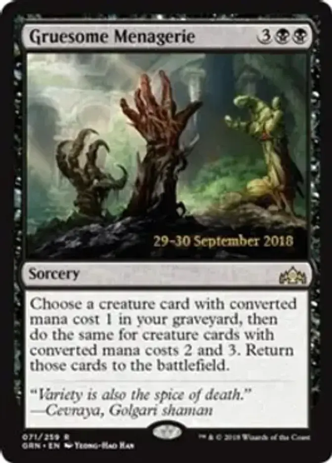 Gruesome Menagerie [PRM-PRE] (F)