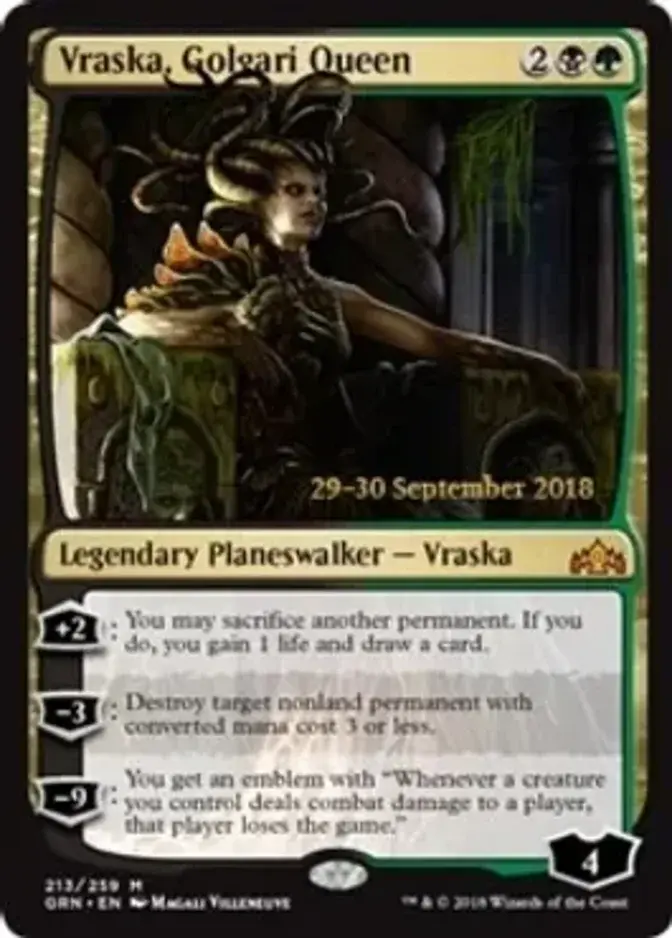 Vraska, Golgari Queen [PRM-PRE] (F)