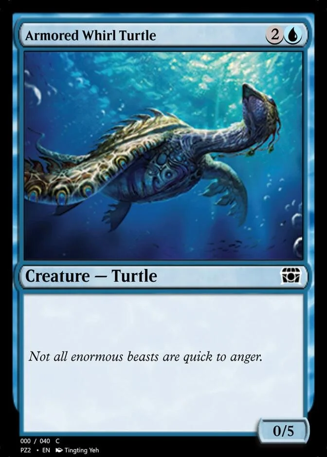Armored Whirl Turtle [PZ2] (F)
