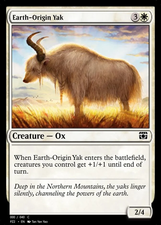 Earth-Origin Yak [PZ2] (F)