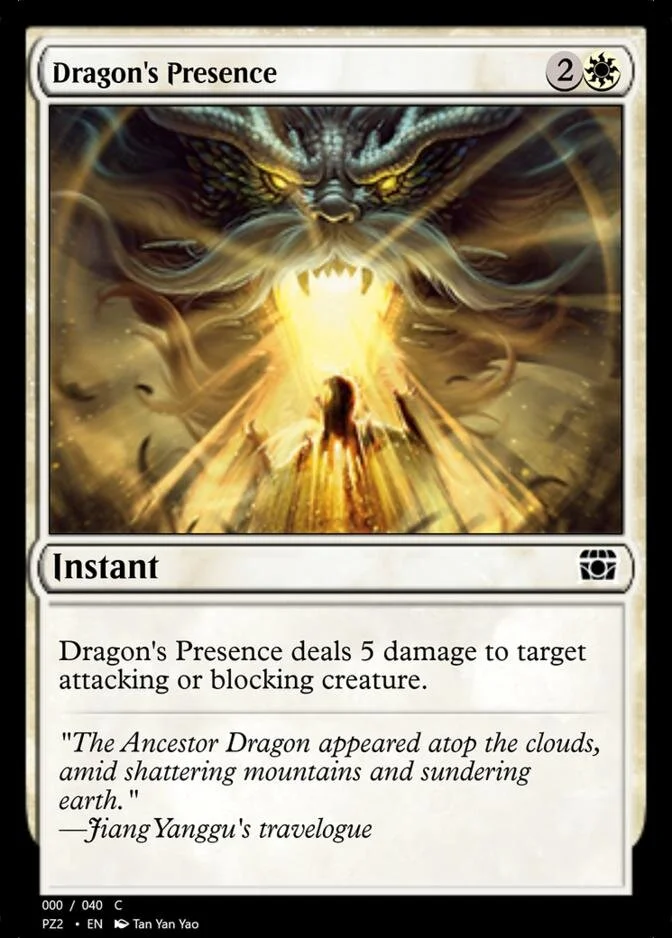 Dragon's Presence [PZ2] (F)