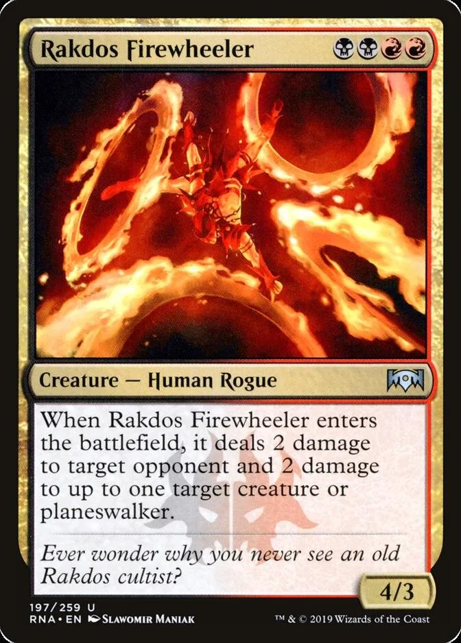 Rakdos Firewheeler [RNA]