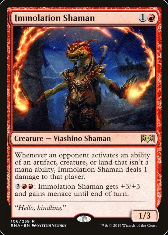 Immolation Shaman [RNA]