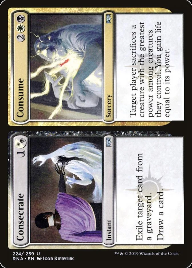 Consecrate // Consume [RNA]