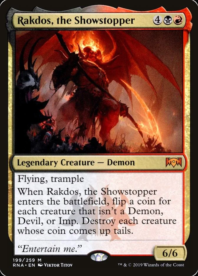 Rakdos, the Showstopper [RNA]