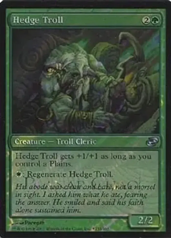 Hedge Troll [PRM-LPC] (F)