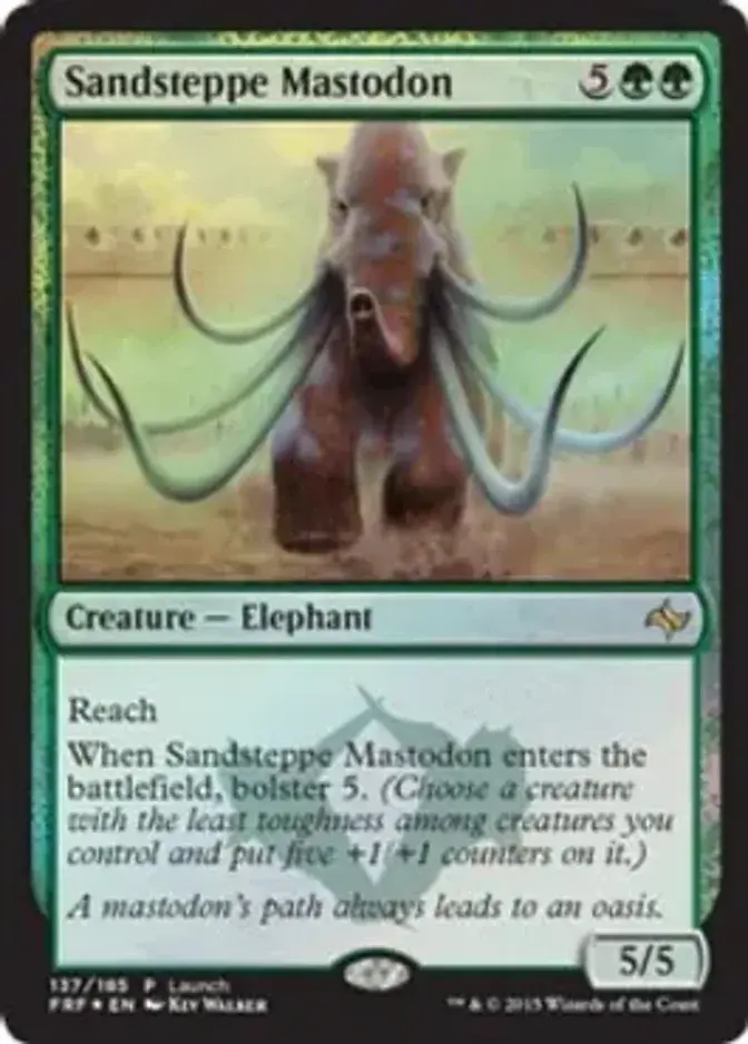 Sandsteppe Mastodon [PRM-LPC] (F)