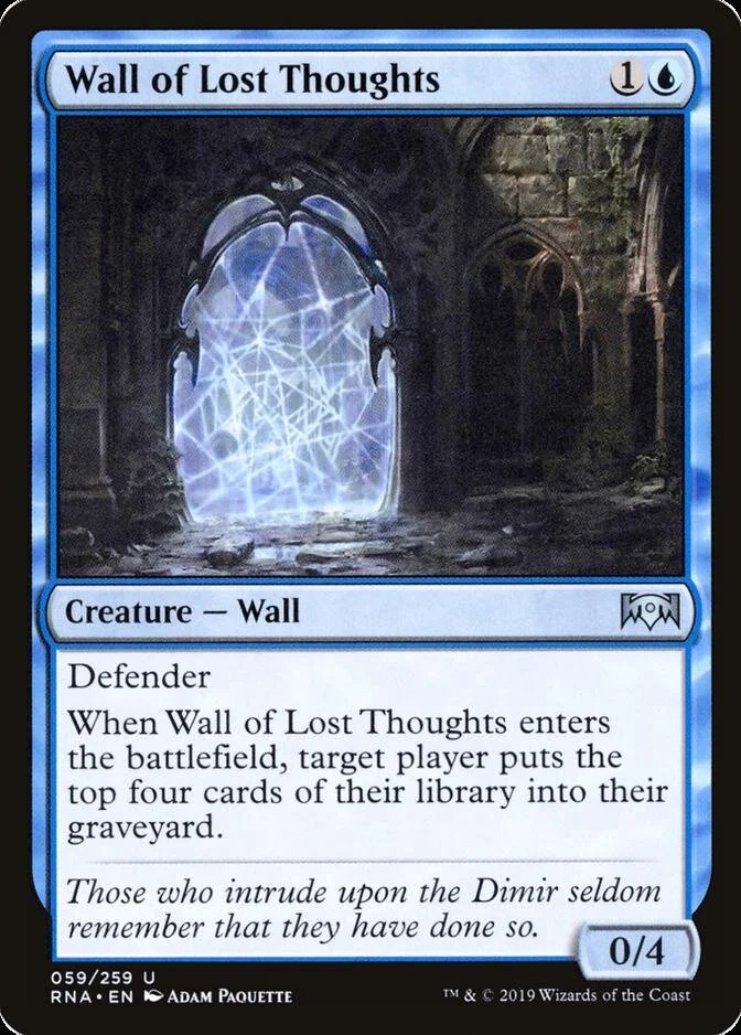 Wall of Lost Thoughts [RNA]