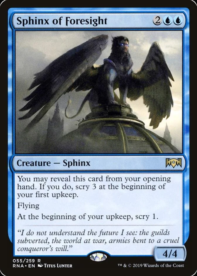 Sphinx of Foresight [RNA] (F)