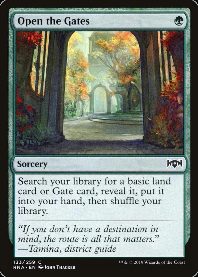 Open the Gates [RNA]