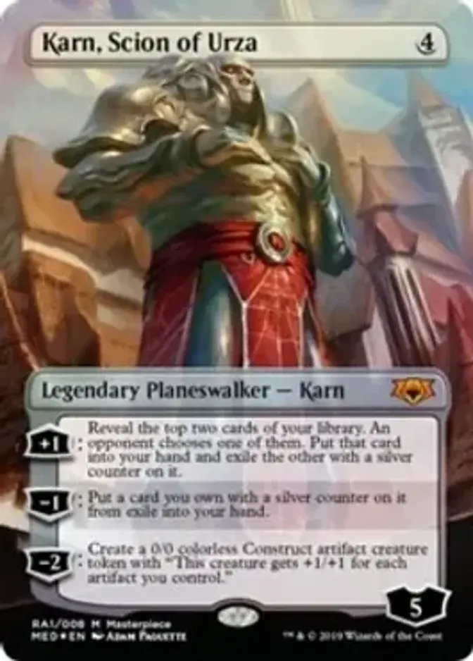 Karn, Scion of Urza [MED-RNA] (F)
