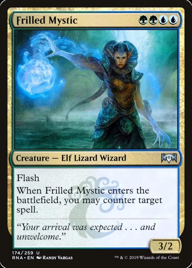 Frilled Mystic [RNA] (F)
