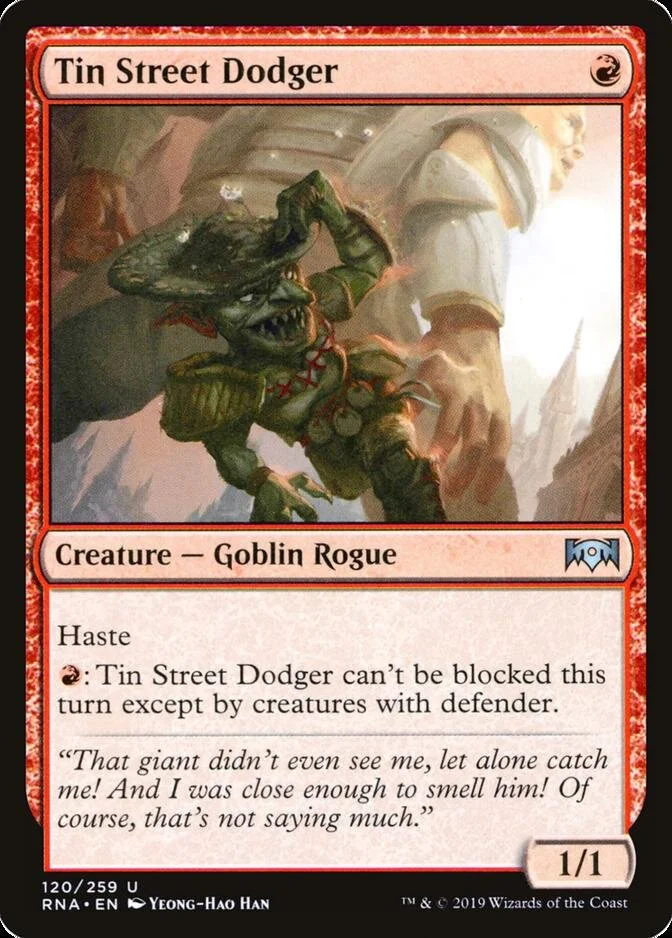 Tin Street Dodger [RNA] (F)
