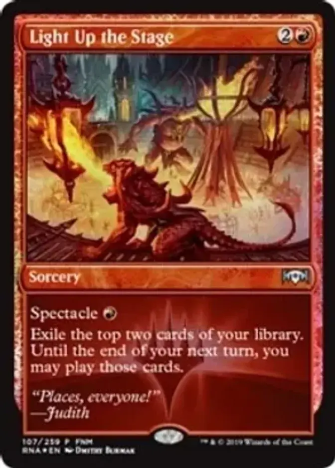 Light Up the Stage [PRM-FNM] (F)