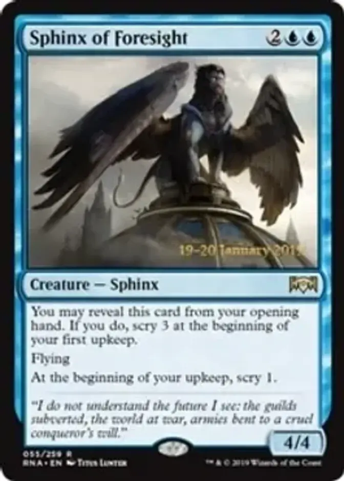 Sphinx of Foresight [PRM-PRE] (F)