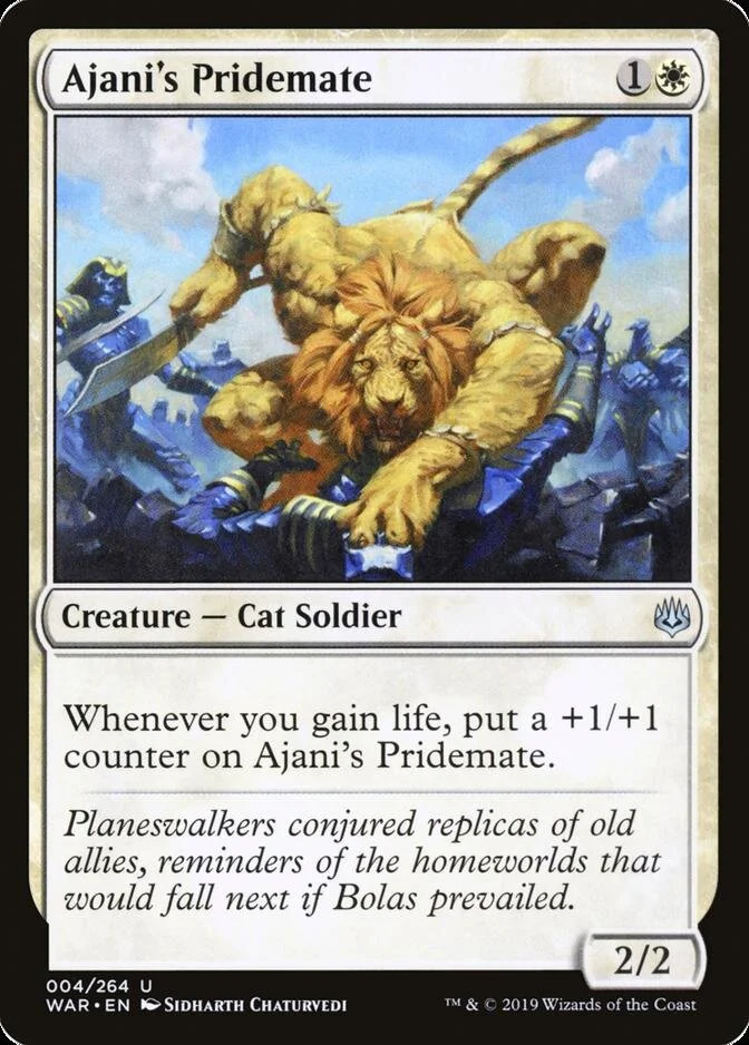Ajani's Pridemate [WAR]