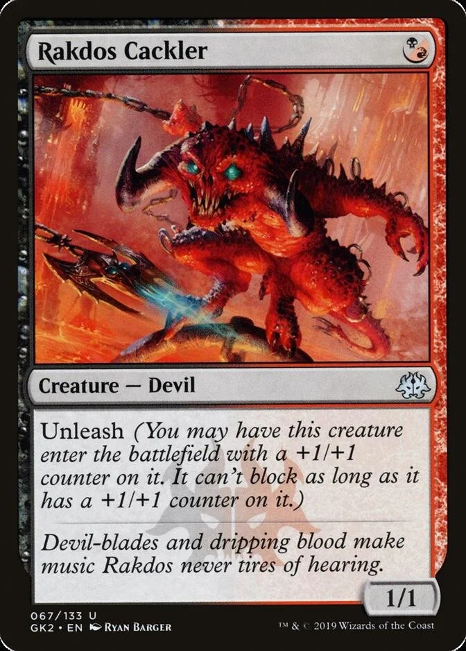 Rakdos Cackler [GK2]