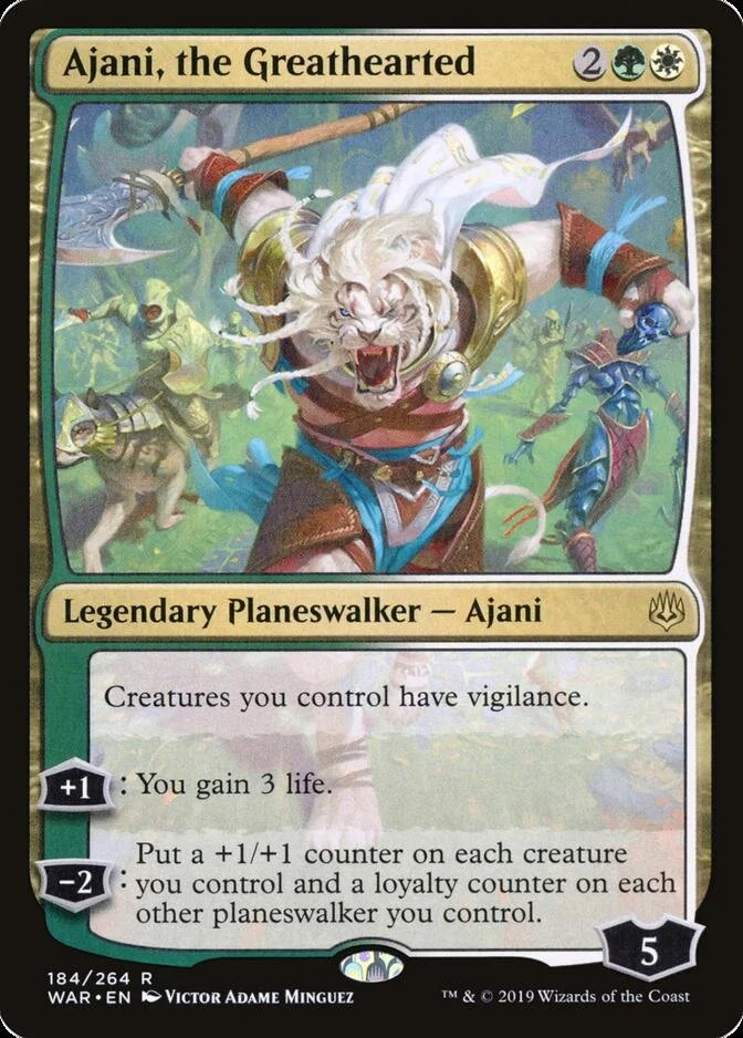Ajani, the Greathearted [WAR]