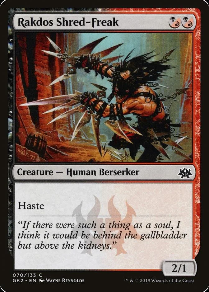 Rakdos Shred-Freak [GK2]