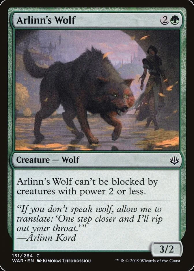 Arlinn's Wolf [WAR]