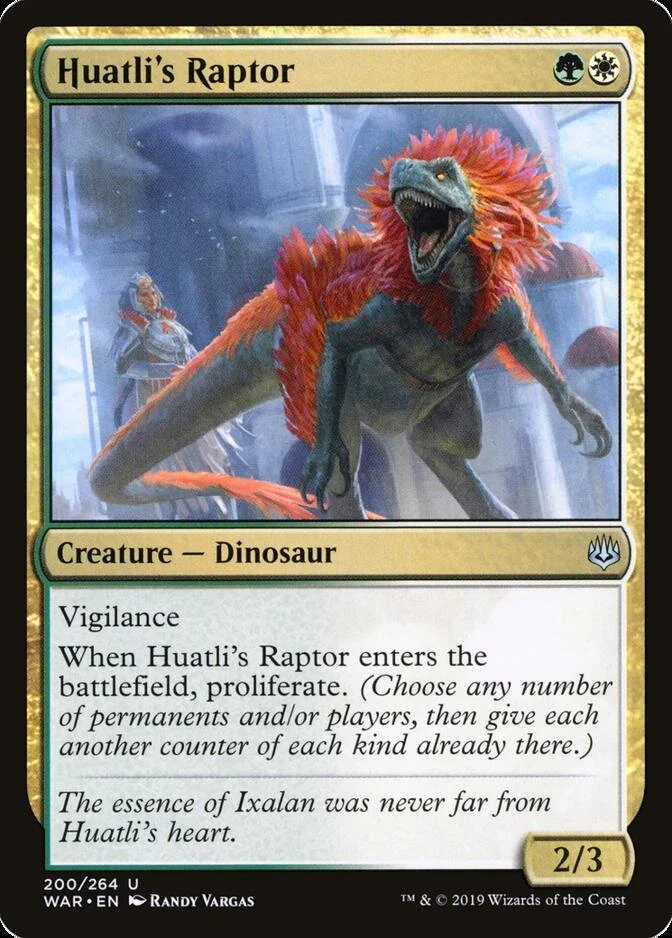 Huatli's Raptor [WAR]