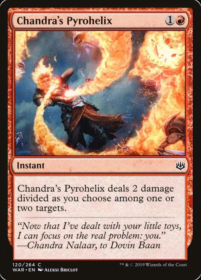 Chandra's Pyrohelix [WAR]