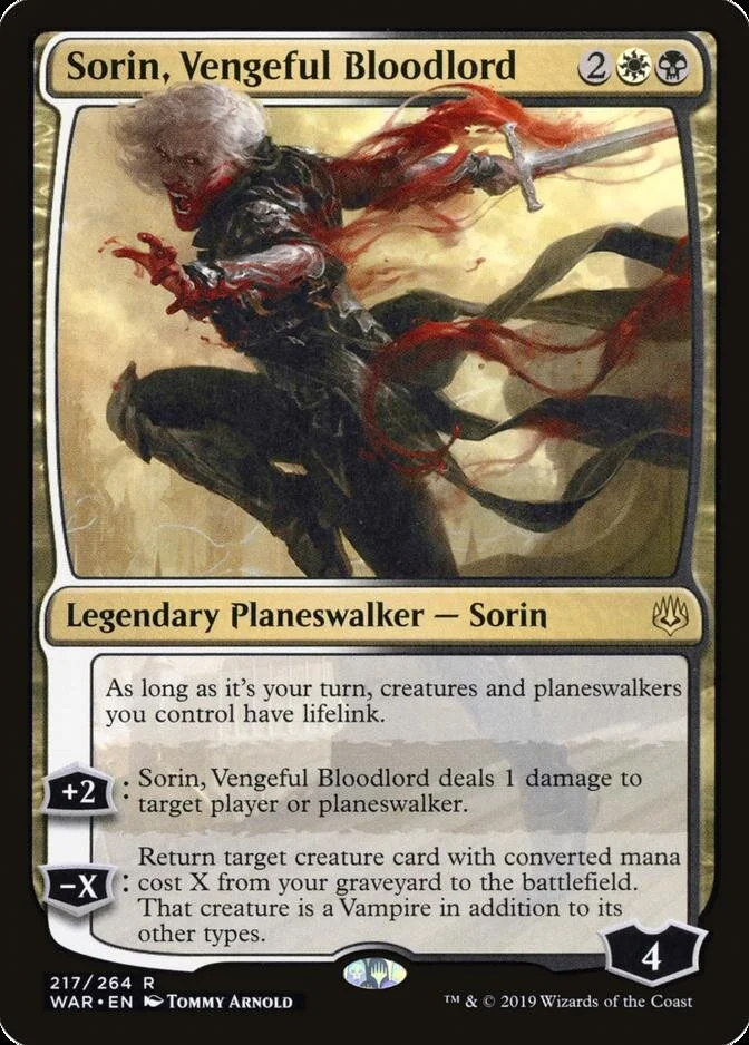 Sorin, Vengeful Bloodlord [WAR]