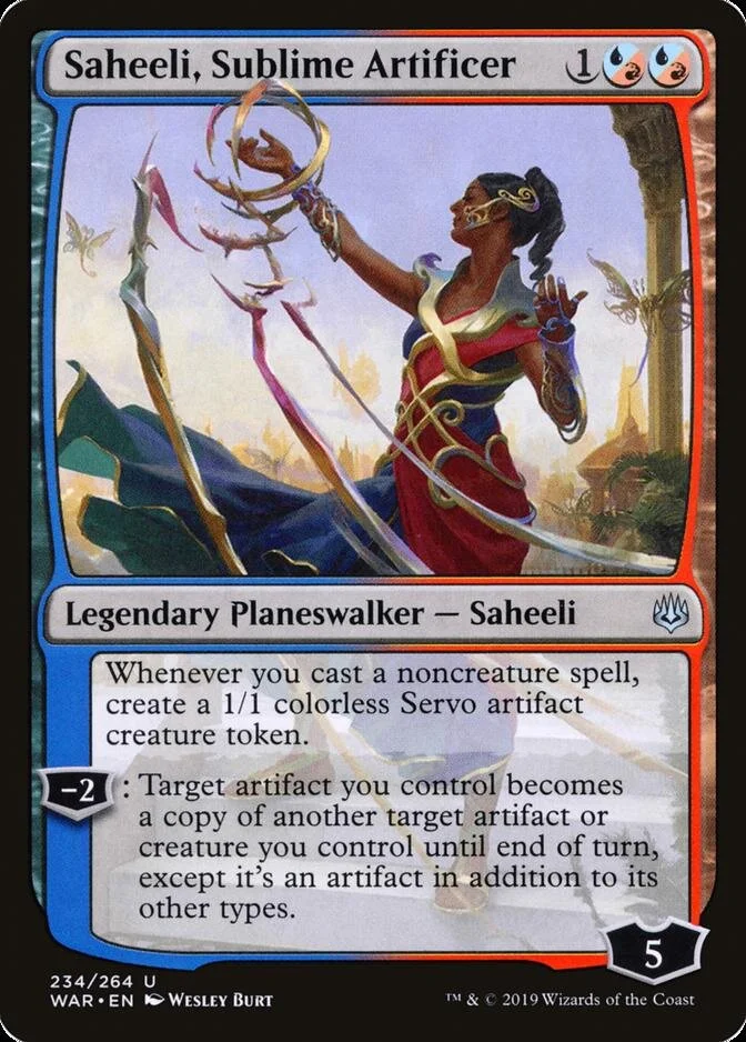 Saheeli, Sublime Artificer [WAR]